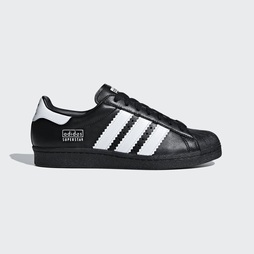 Adidas Superstar 80s Férfi Originals Cipő - Fekete [D58614]